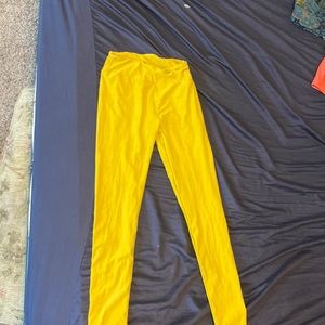 LuLaRoe leggings yellow